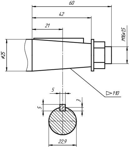 Ц3У 200 входной вал конический.jpg